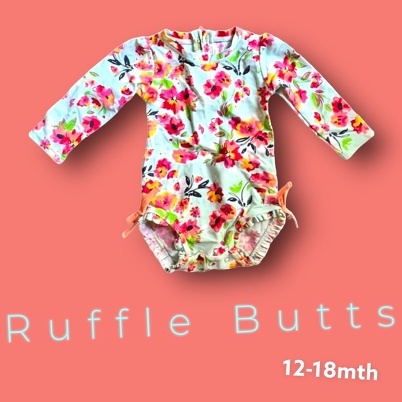 Ruffle Butts 12-18mth swimsuit - Picture 1 of 3